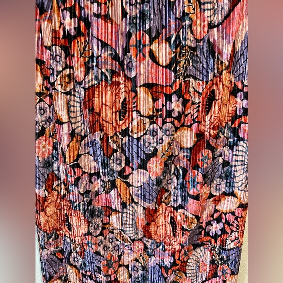 Anthropologie Maeve Tilda Pleated Velvet Skirt 💗 - Picture 6 of 10